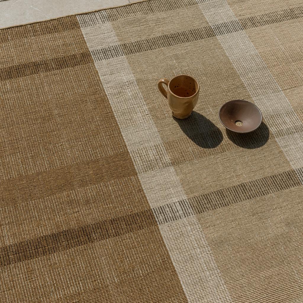 Килим вуличний Zona Cashew Block Stripe 497501 | Розмір: 140 x 200 см