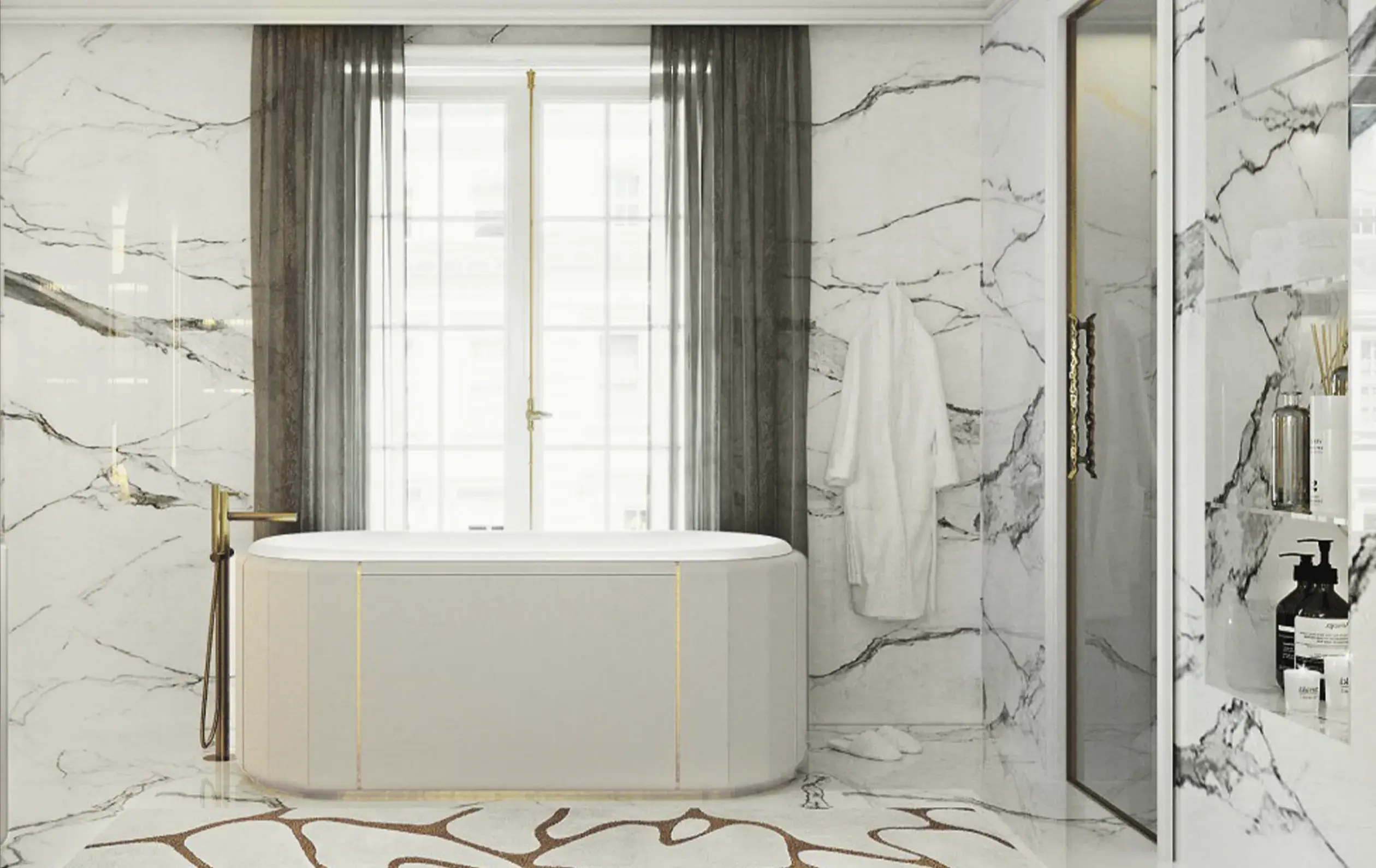Ванна чорна Regal Soak - 3