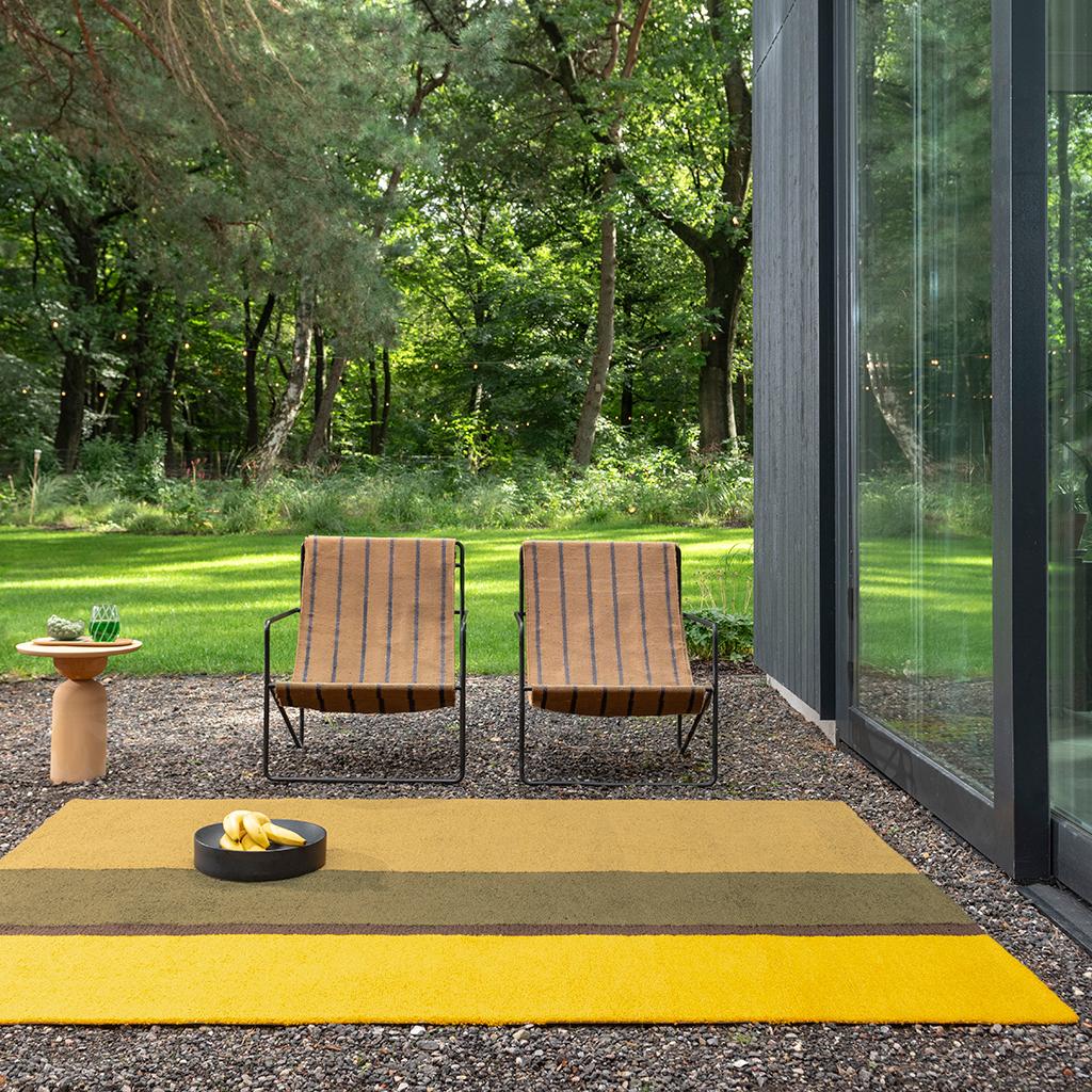 Ковер уличный Habitat Festival Stripe Yel 496516