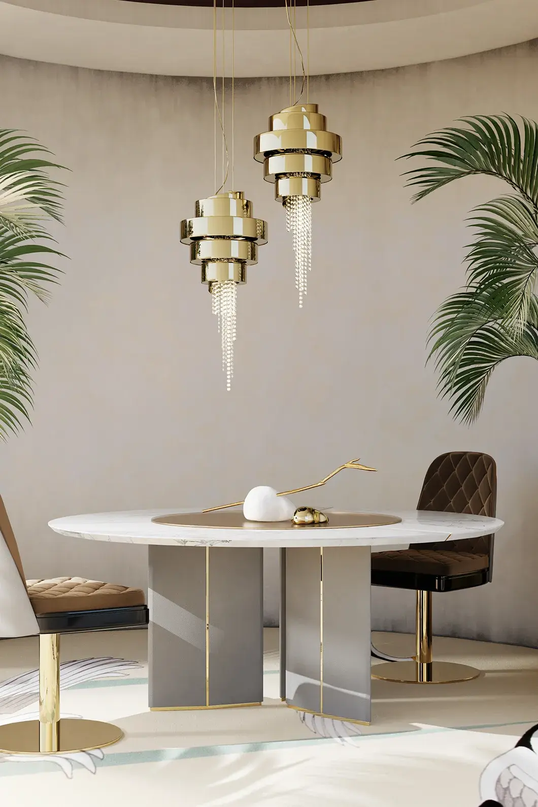 Підвісний світильник Art Deco