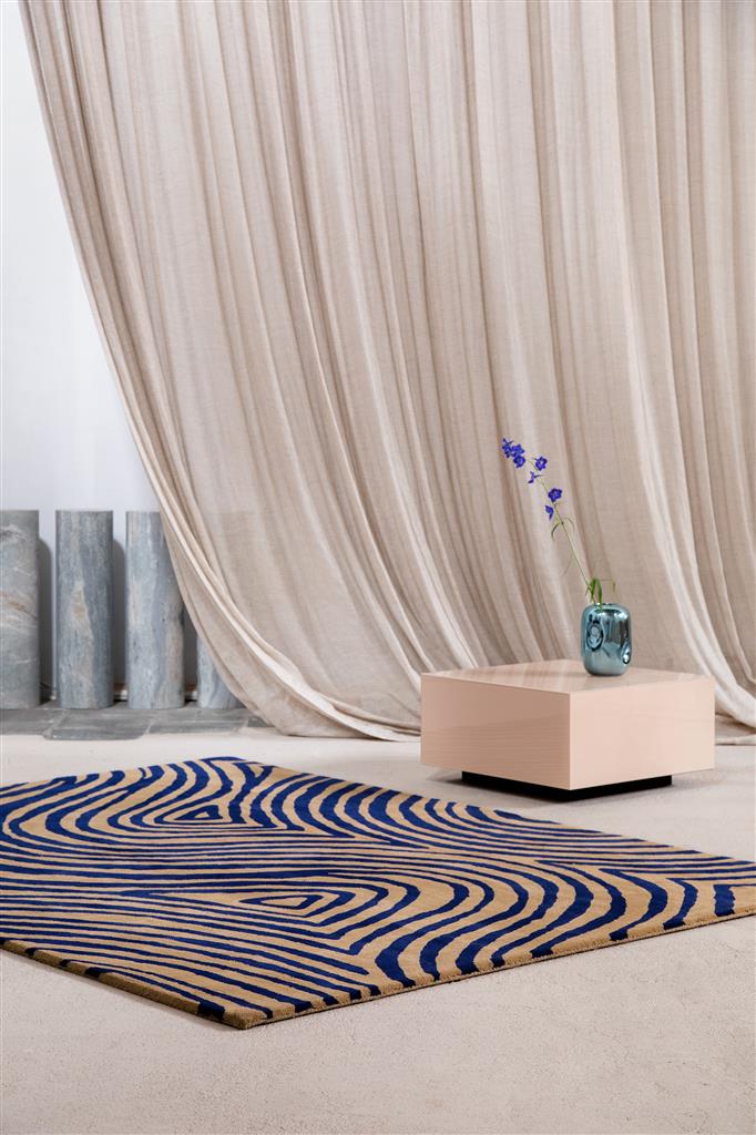 Килим Decor Groove Electric Blue 097708 | Розмір: 140 x 200 см