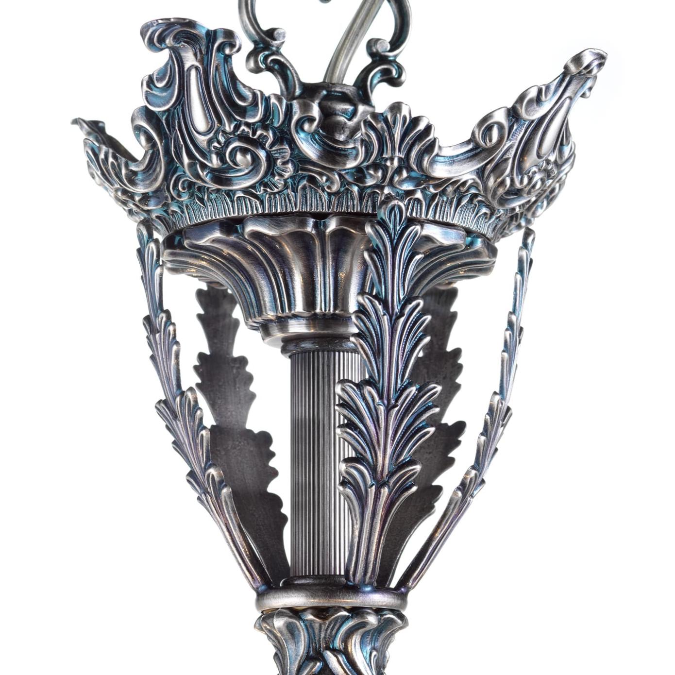 Класична люстра Blue Silver