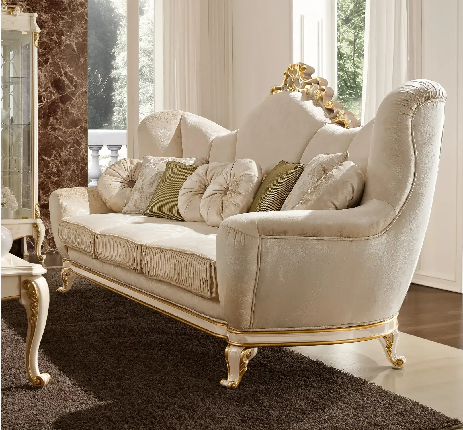 Итальянский диван Elegance | Конфигурация: 3-х местный