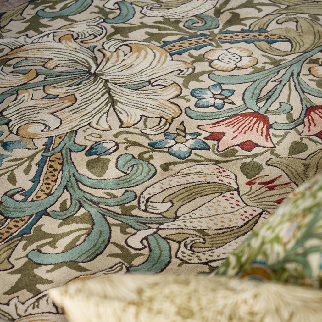 Килим Golden Lily Green Red | Розмір: 250 × 350 см