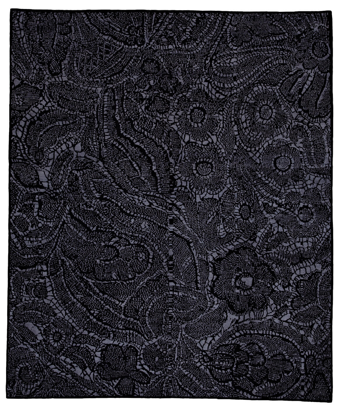 Ковер Lace Black ☞ Размер: 500 x 600 см
