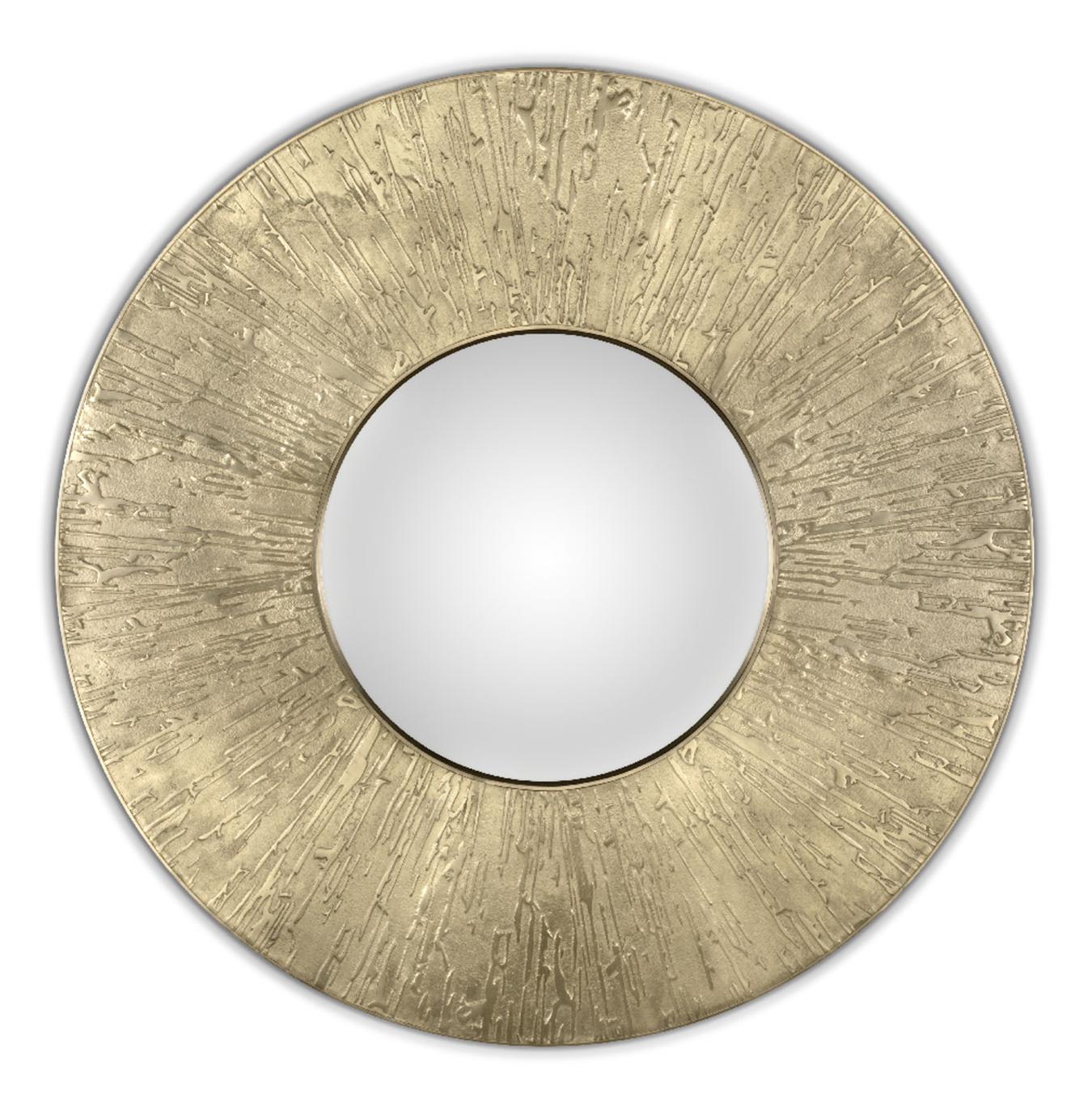 Зеркало Round Brass Accent