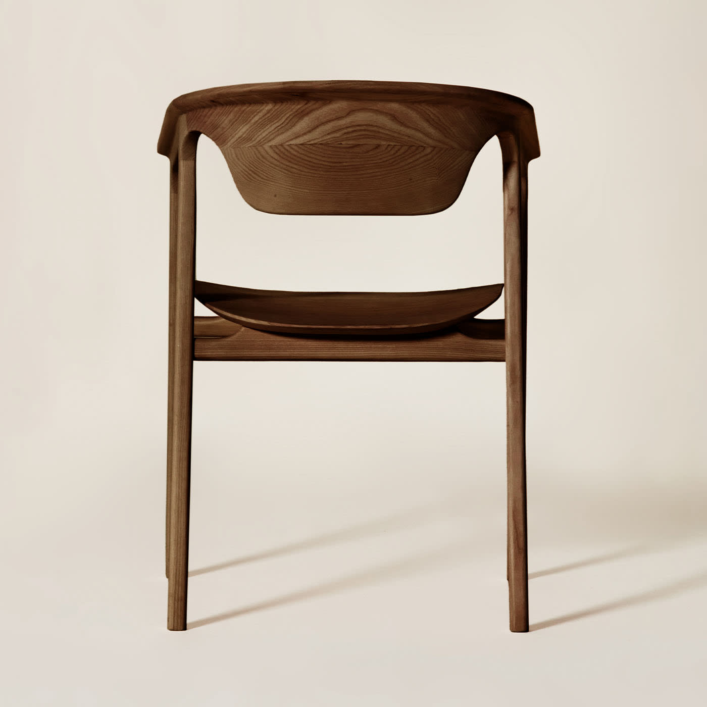 Стул из ясеня Duna Brown