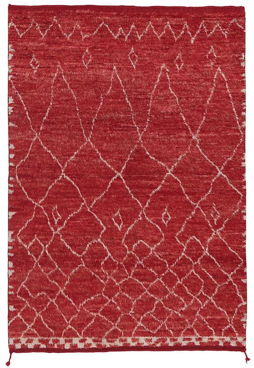 Ковер ворсистый Berber Red