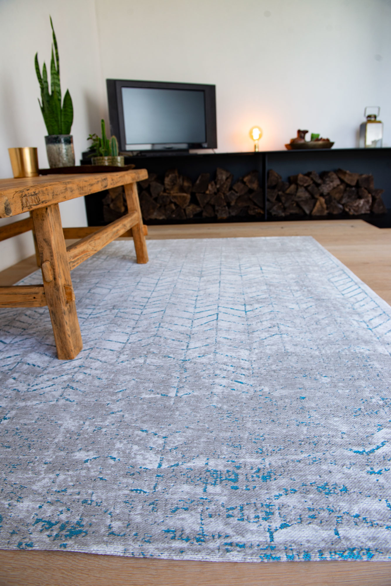 Ковер Бельгия Natural Tribeca Blue | Размер: 80 x 150 см
