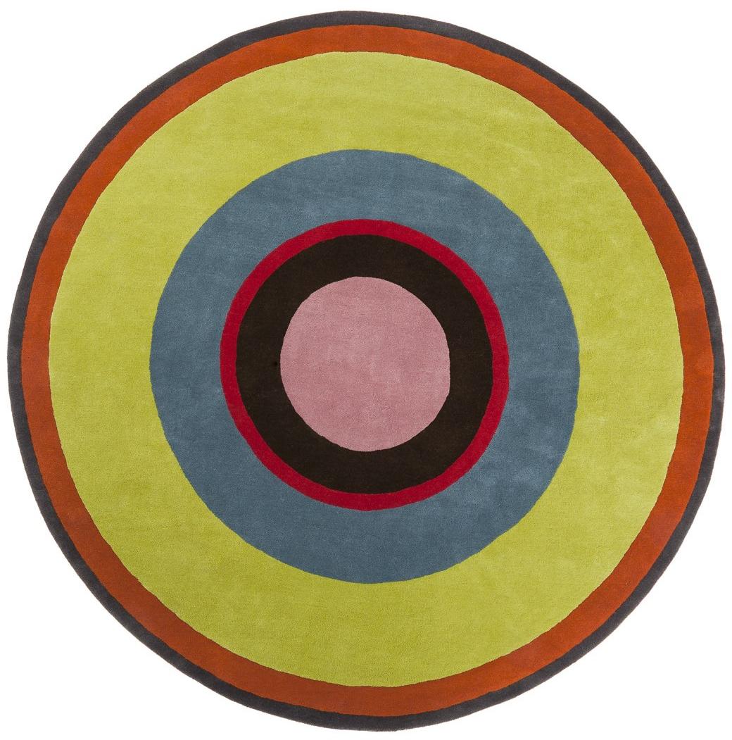 Дизайнерський круглий килим Hypno
