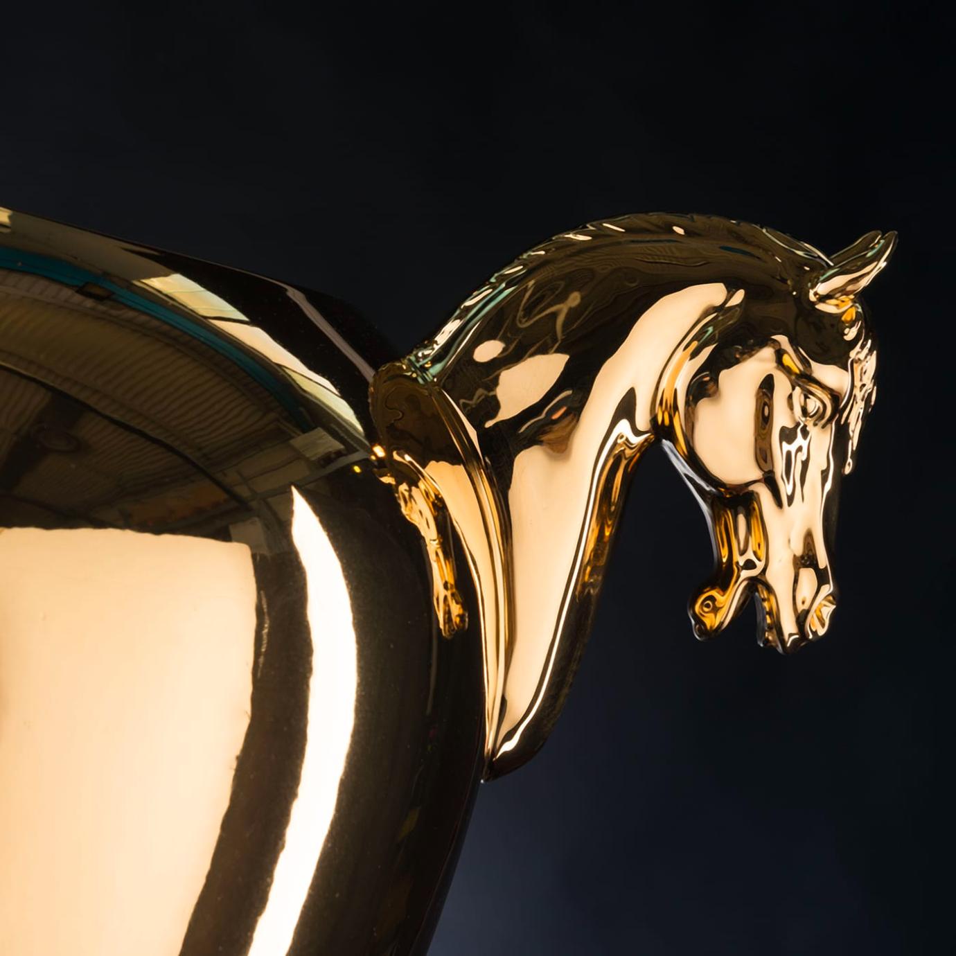 Ваза Horse Golden