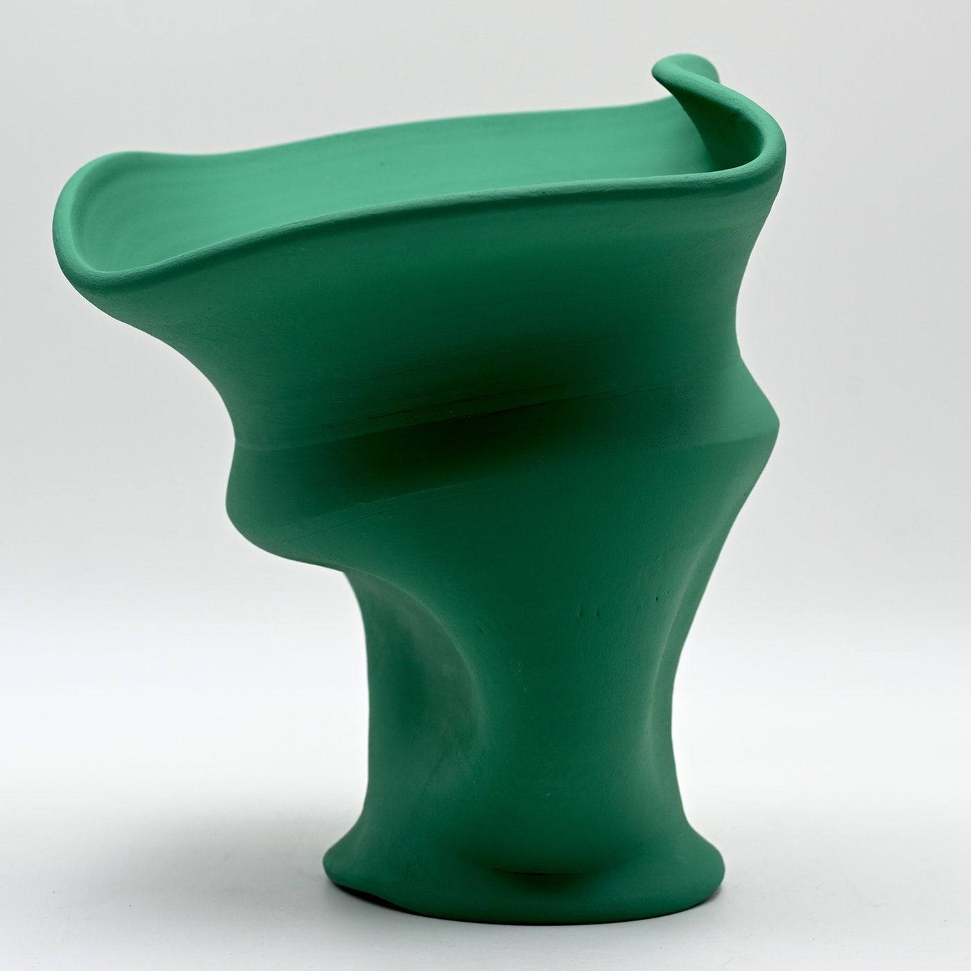 Зелена ваза дизайнерська Green