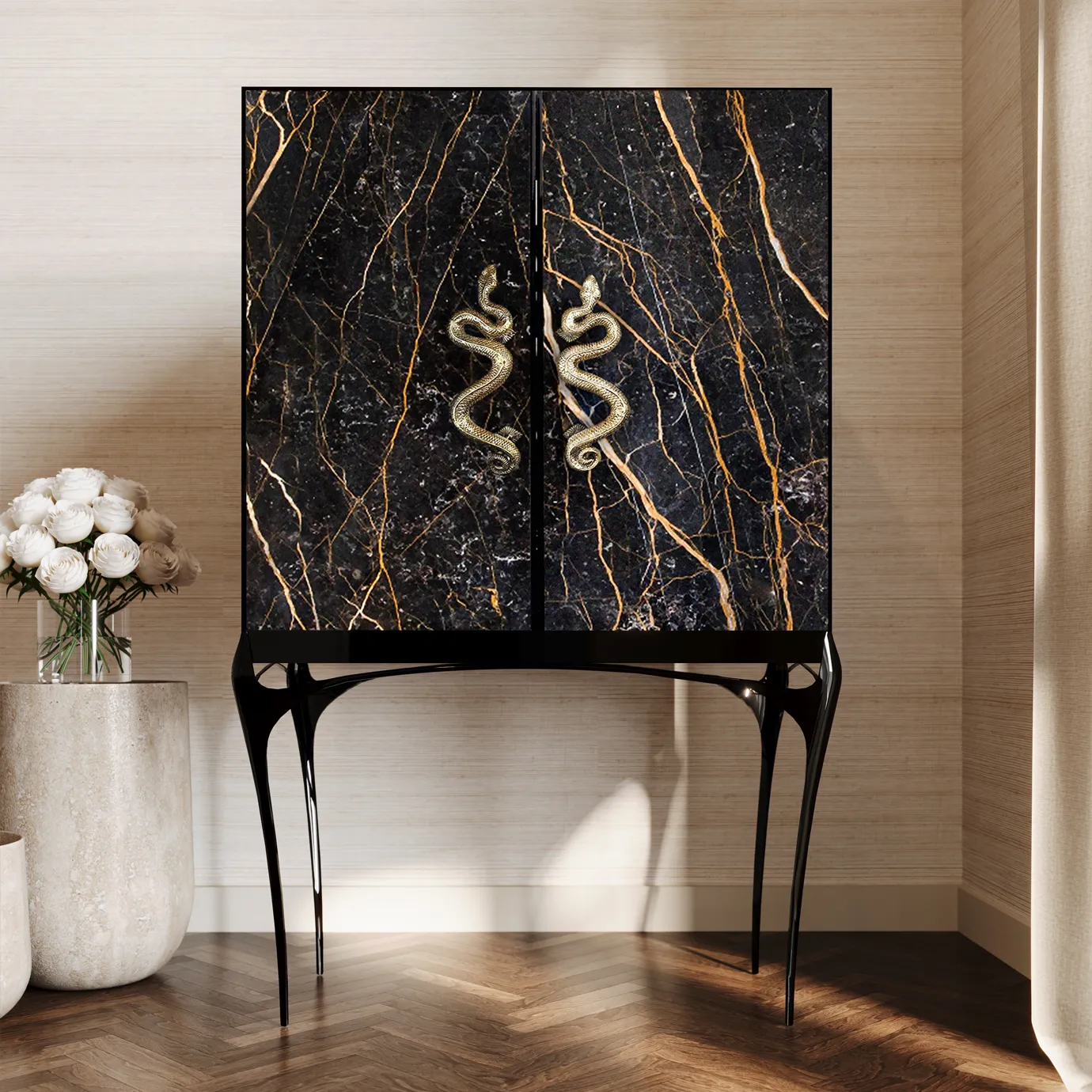 Барный шкаф Nirvana Port Laurent Marble