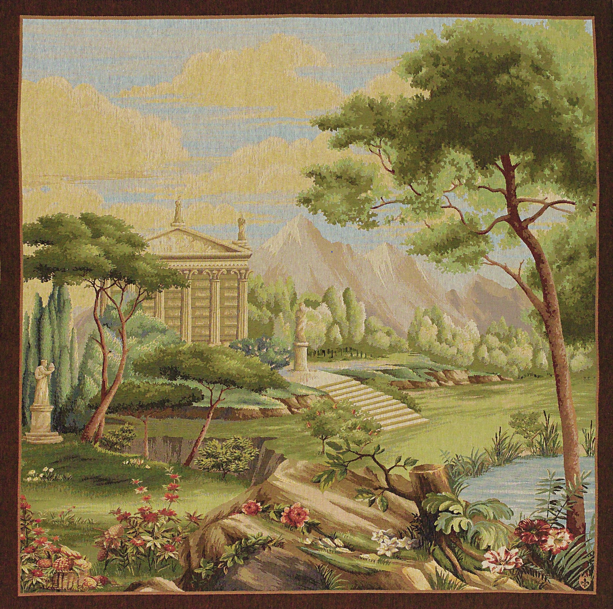 Гобелен Panoramic View on a Garden