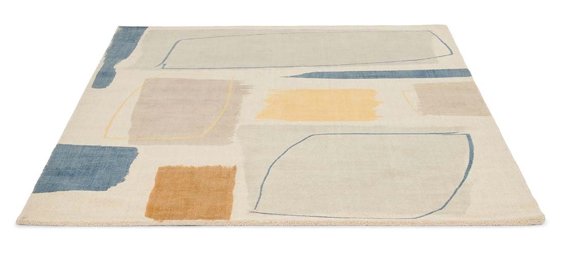 Шерстяний килим Composition Papaya