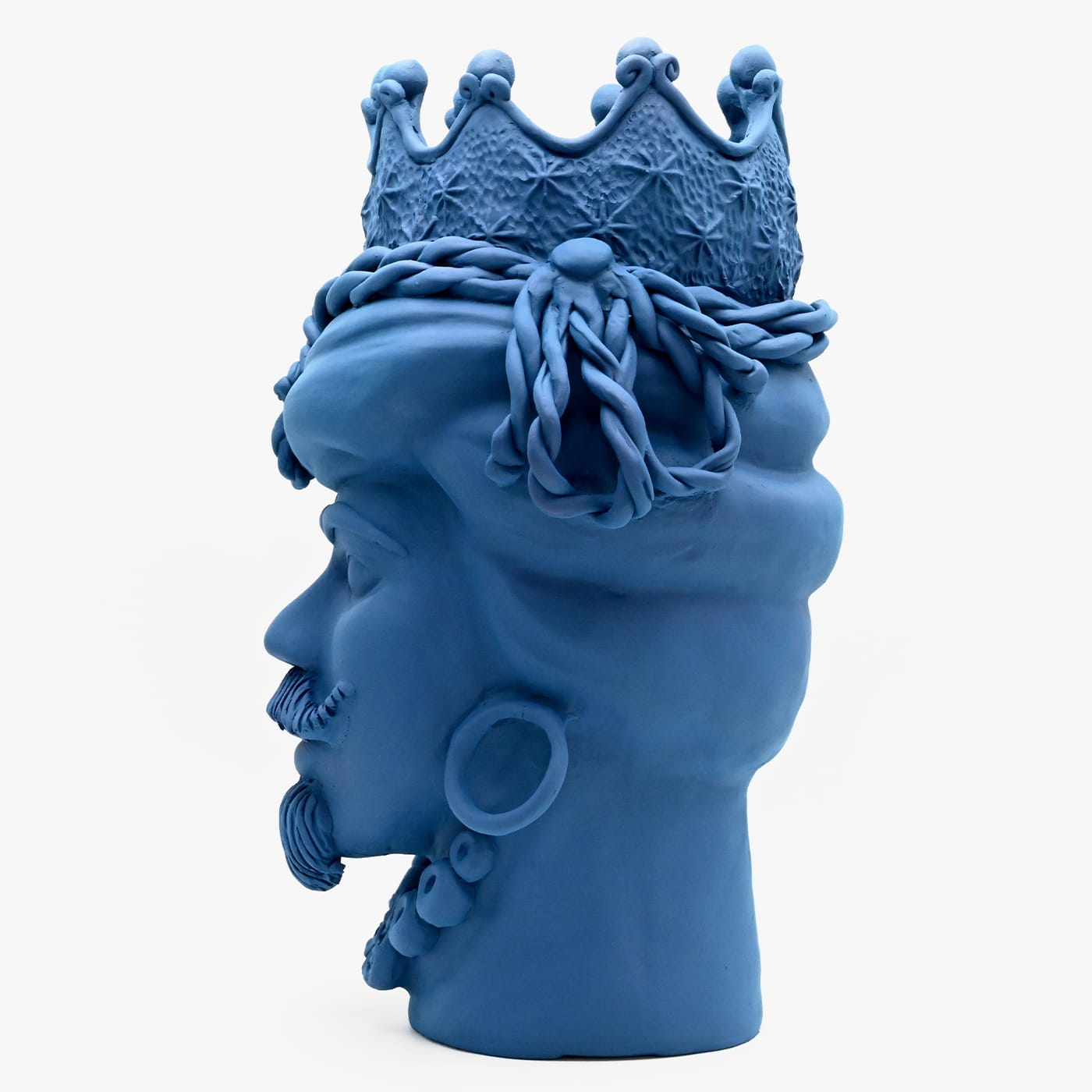 Синя скульптура Moor's Head