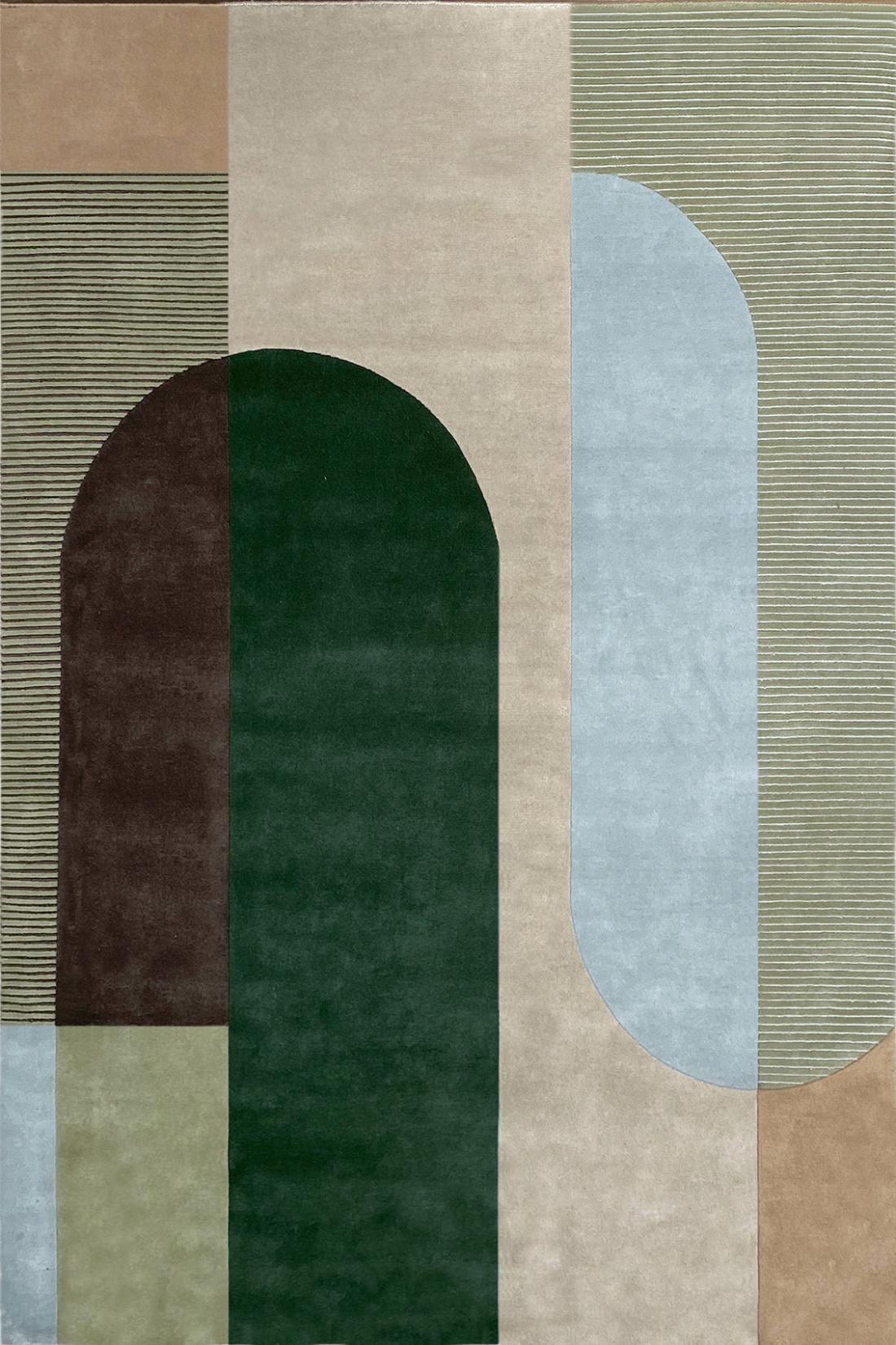 Килим Ombres Emerald | Розмір: 250 x 350 см
