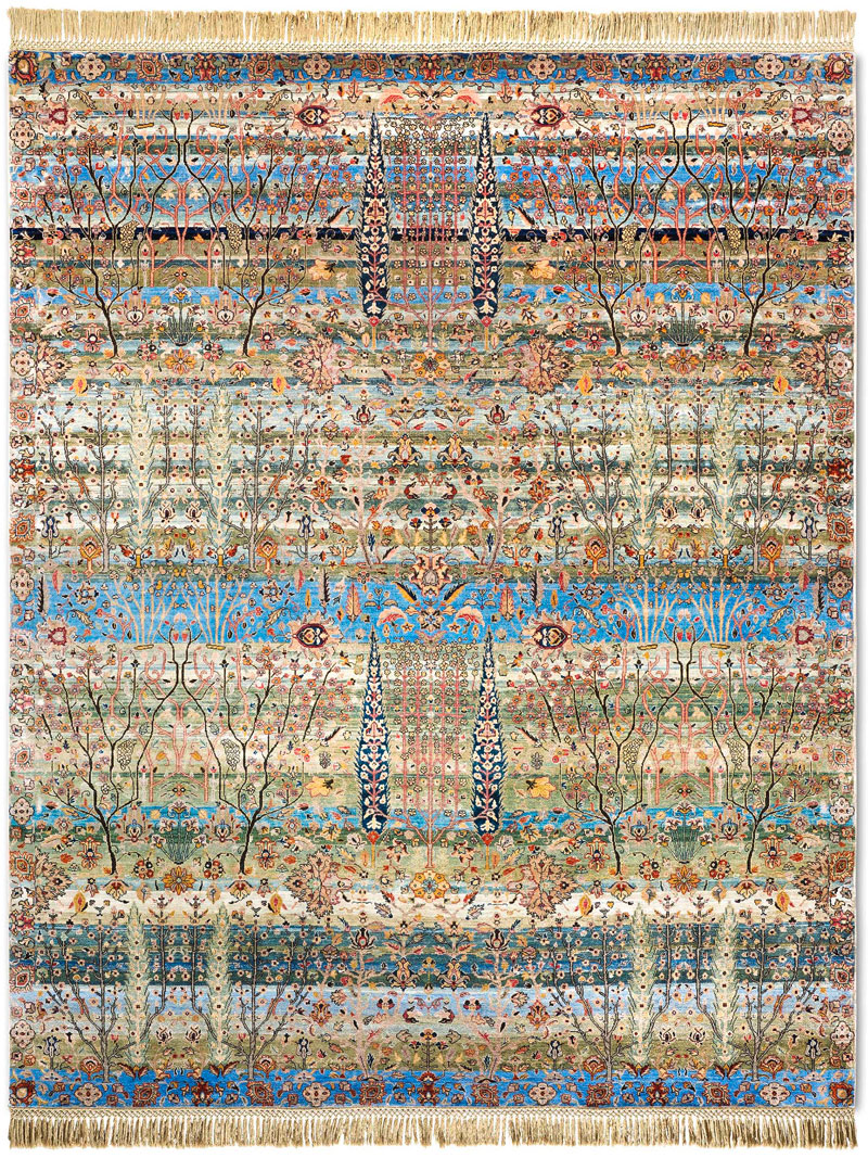 Елітний килим ручної роботи Pine Garden | Розмір: 365 x 457 см