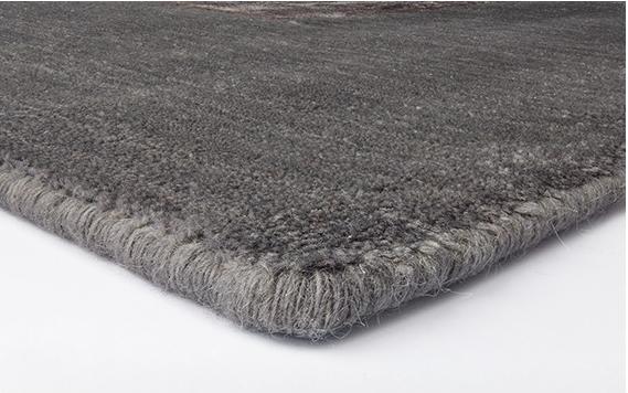 Ковер индийский из шерсти и вискозы Border Tortora | Размер: 200 x 300 см