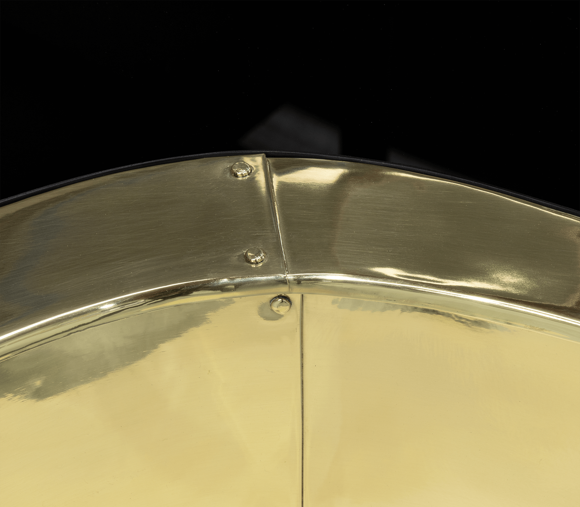 Журнальний столик Crest Polished Brass Set | Конфігурація: Big