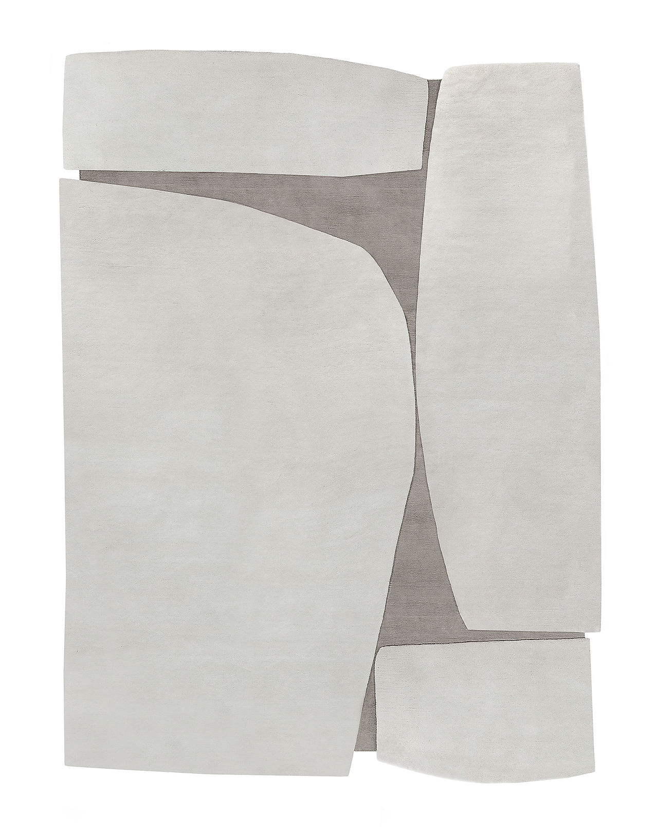 Оригінальний килим ручної роботи Shaped Gray | Розмір: 300 x 400 см