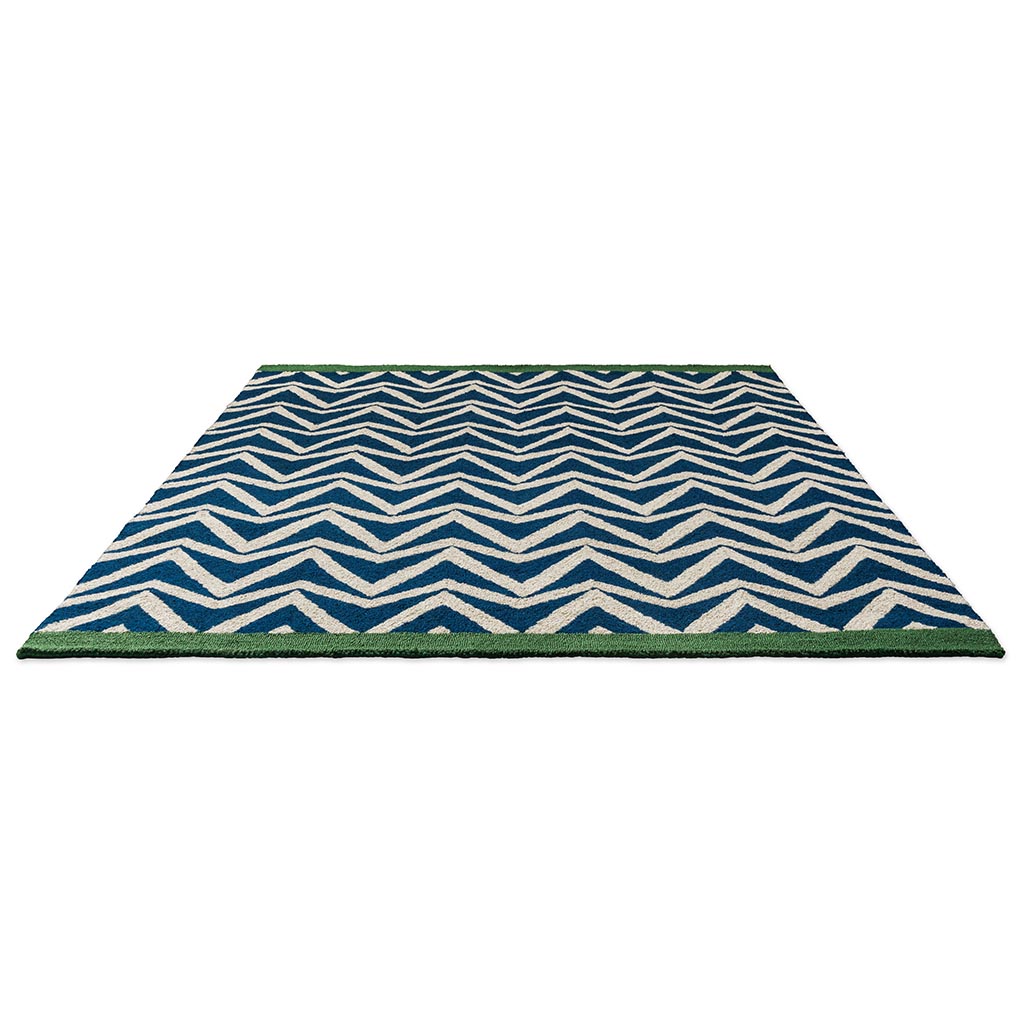 Килим вуличний Flat Weave Blue | Розмір: 200 x 280 см