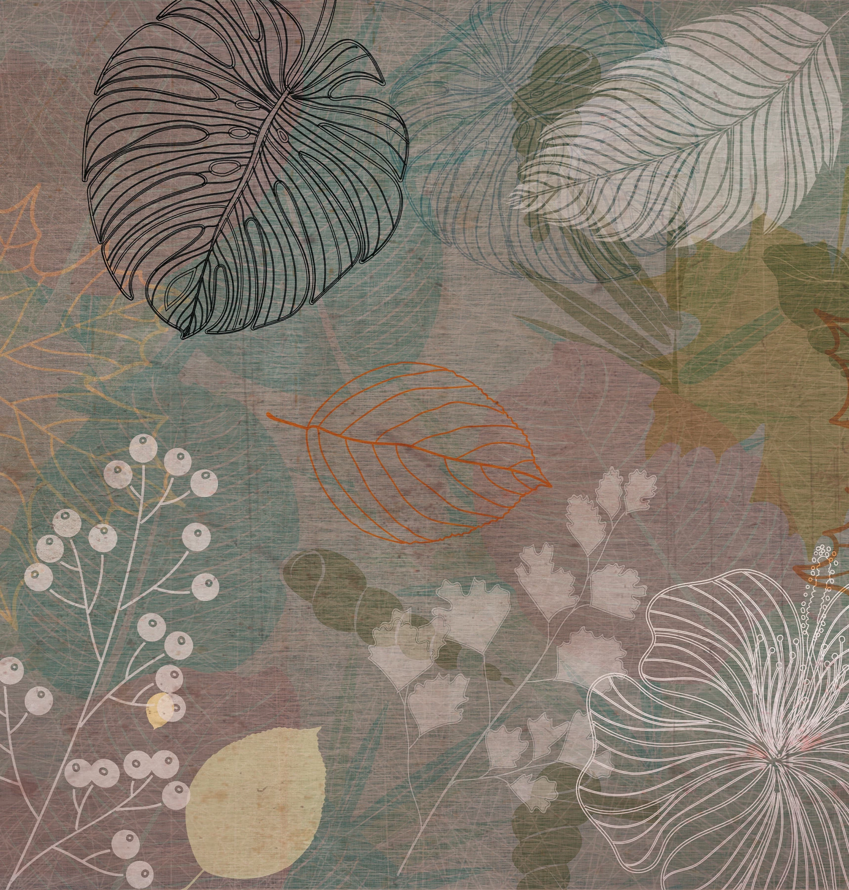 Шпалери Autumn Flowers