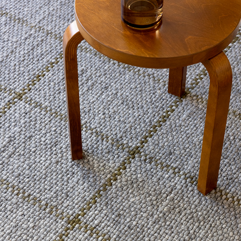 Килим Artisan Texture Check Slate/Oli | Розмір: 140 x 200 см