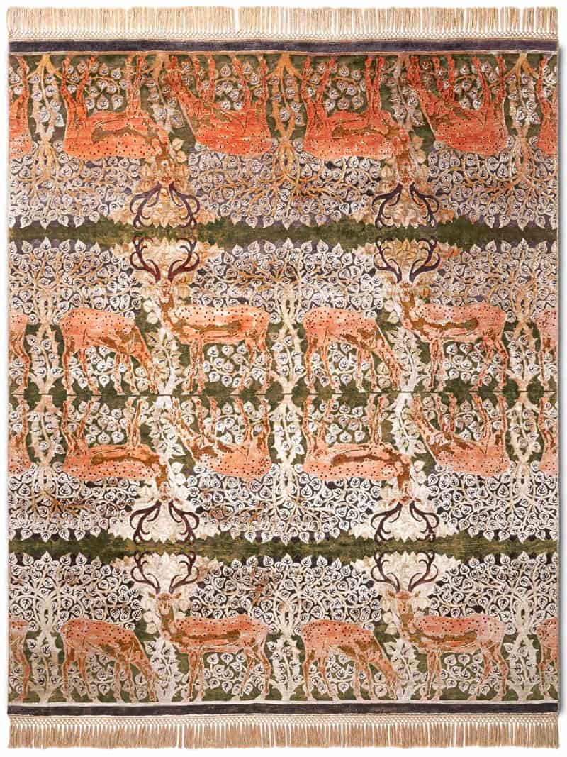Премиальный ковер ручной работы Deer | Размер: 300 x 400 см