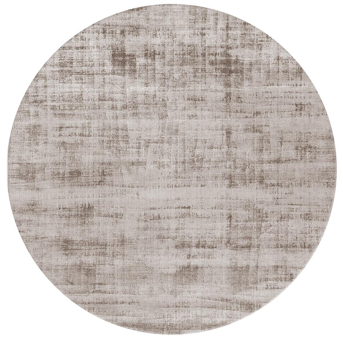 Круглий шовковий килим Cord Round Banana Silk | Розмір: Ø 300 см
