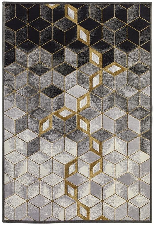Ковер Gabriel Geometric Grey | Размер: 160 x 235 см