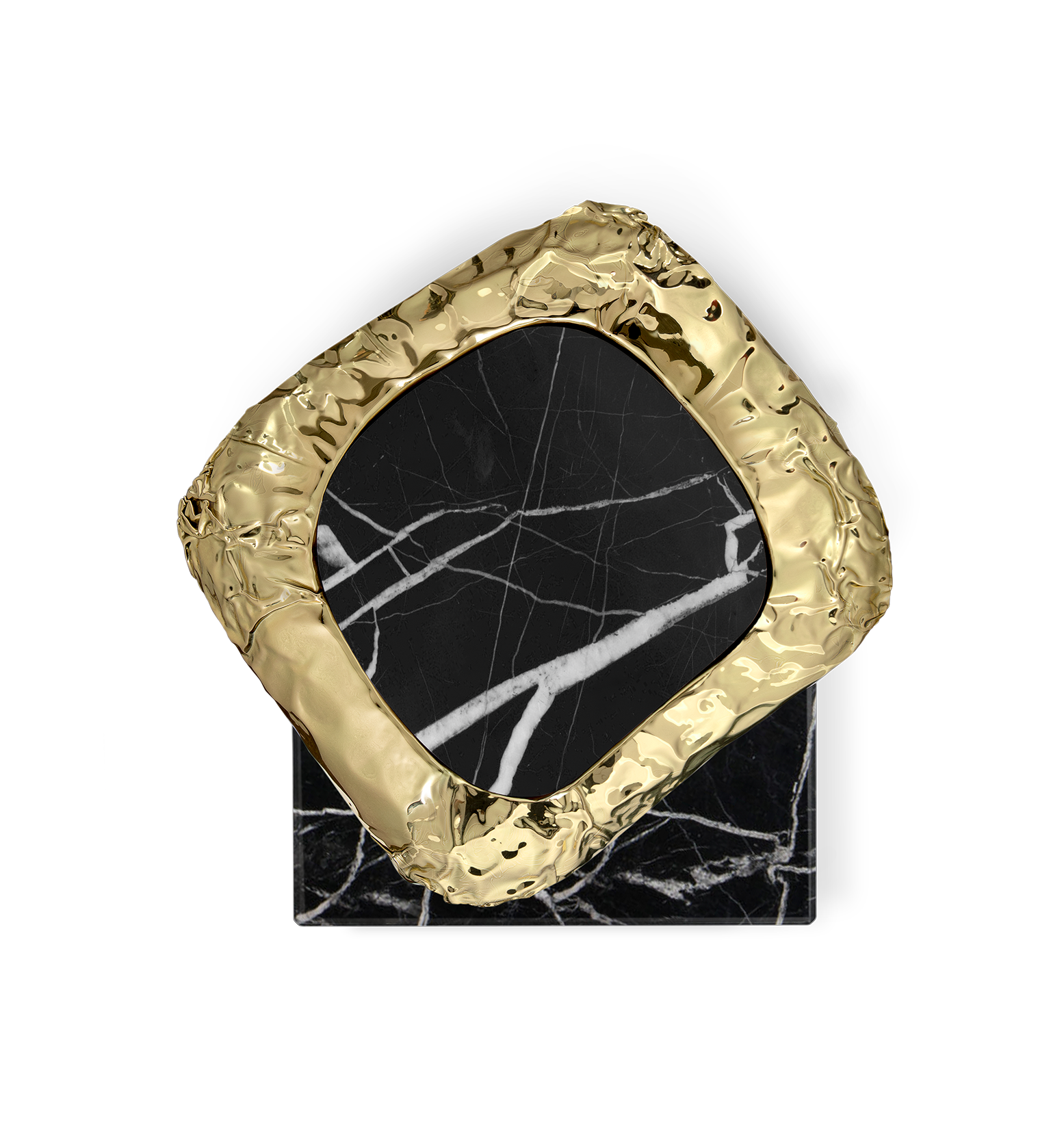 Приставной столик Megalith Nero Marquina