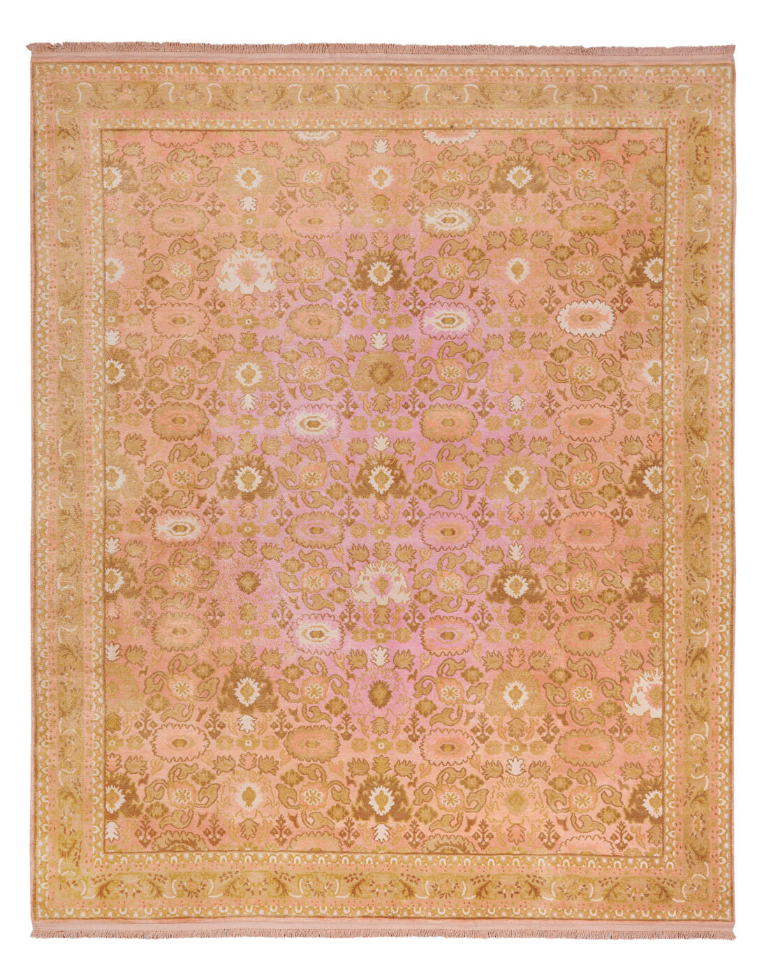 Килим Bidjar Brown Pink
