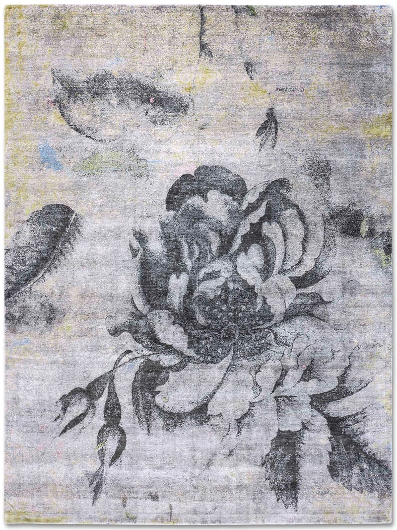 Элегантный ковер ручной работы Flowers
