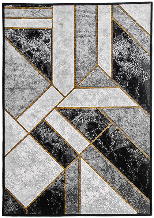 Ковер в стиле модерн Gabriel Designer Grey | Размер: 160 x 235 см