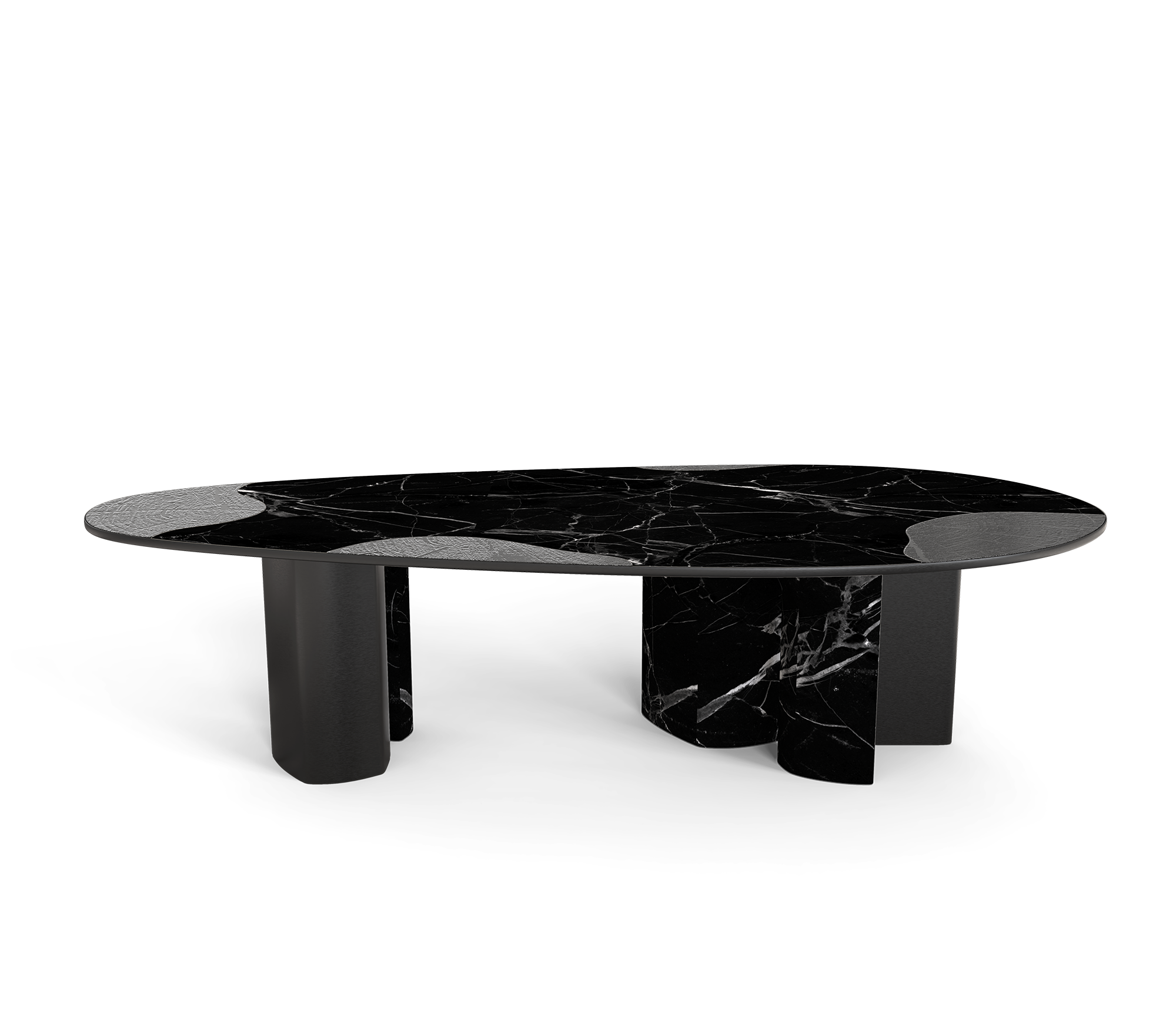 Обеденный стол Athena Nero Marble & Onyx
