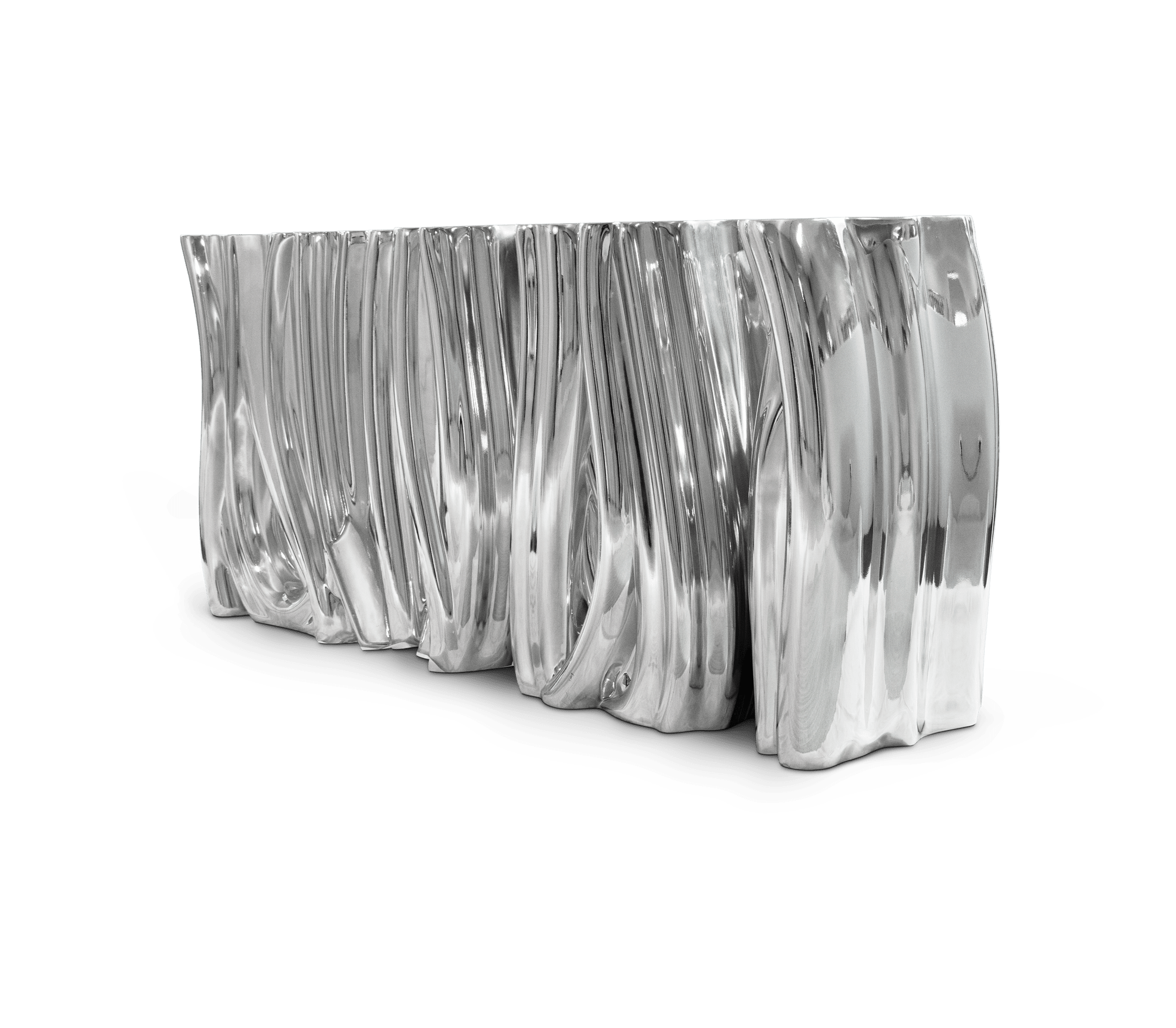 Тумба Monochrome Silver Premium