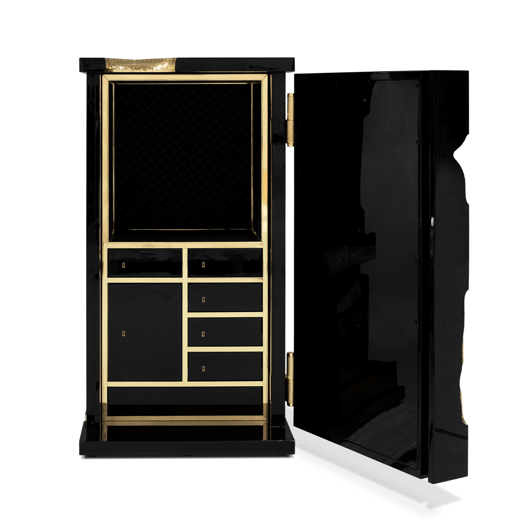 Сейф Tycoon Black & Gold Elite
