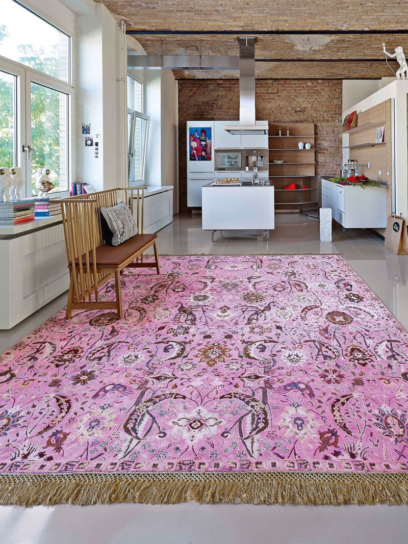 Элитный ковер Kerman Pink | Размер: 305 x 427 см
