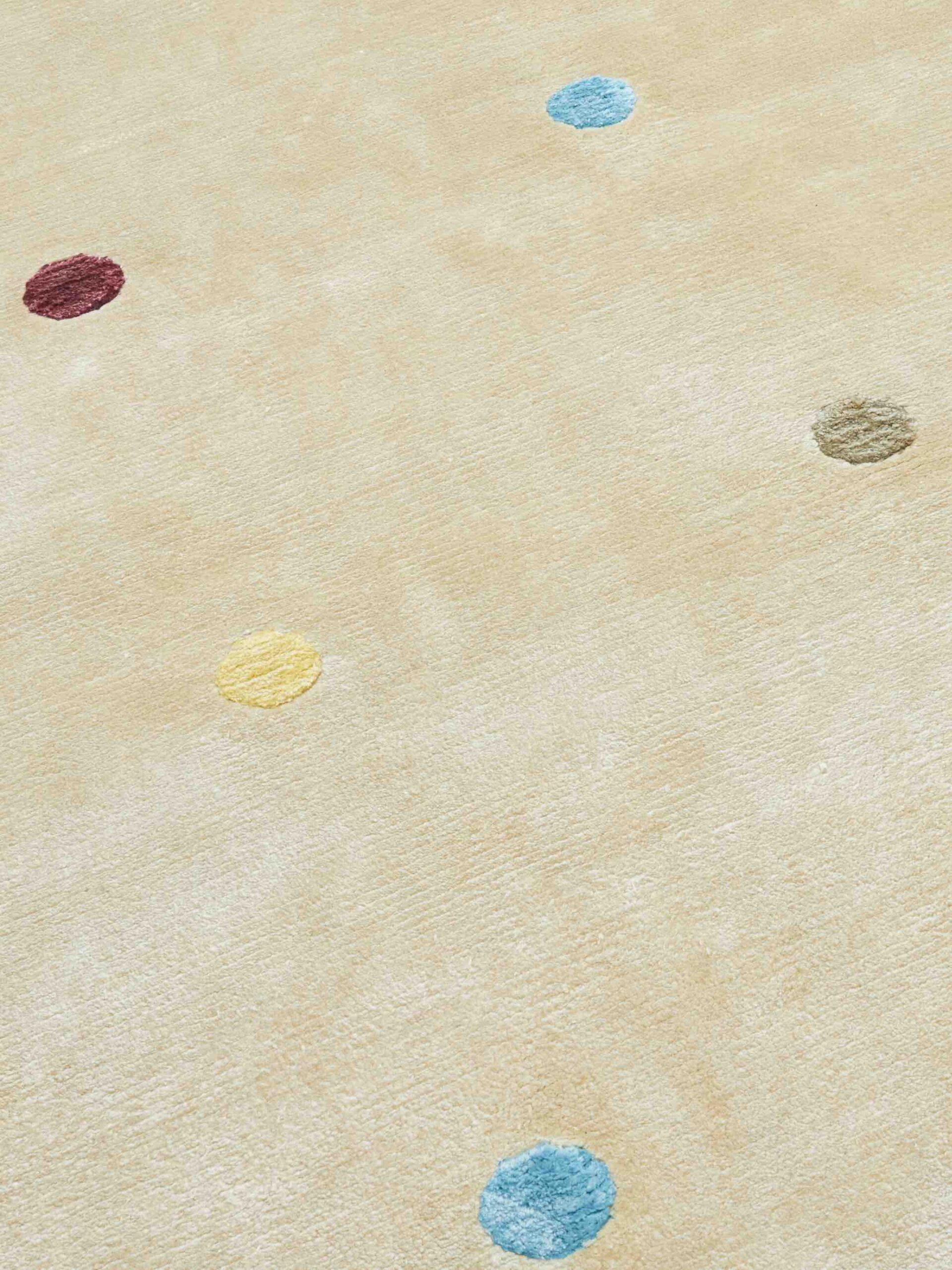 Круглий килим Італія Punti Multicolor