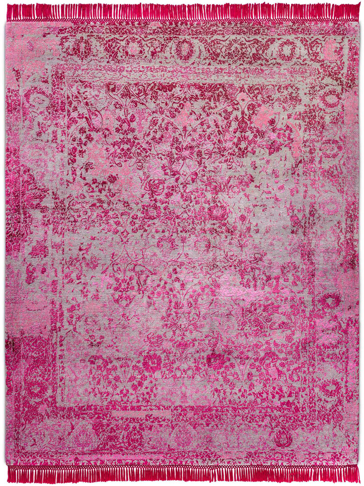 Елегантний килим ручної роботи Eye Candy Pink | Розмір: 305 x 427 см