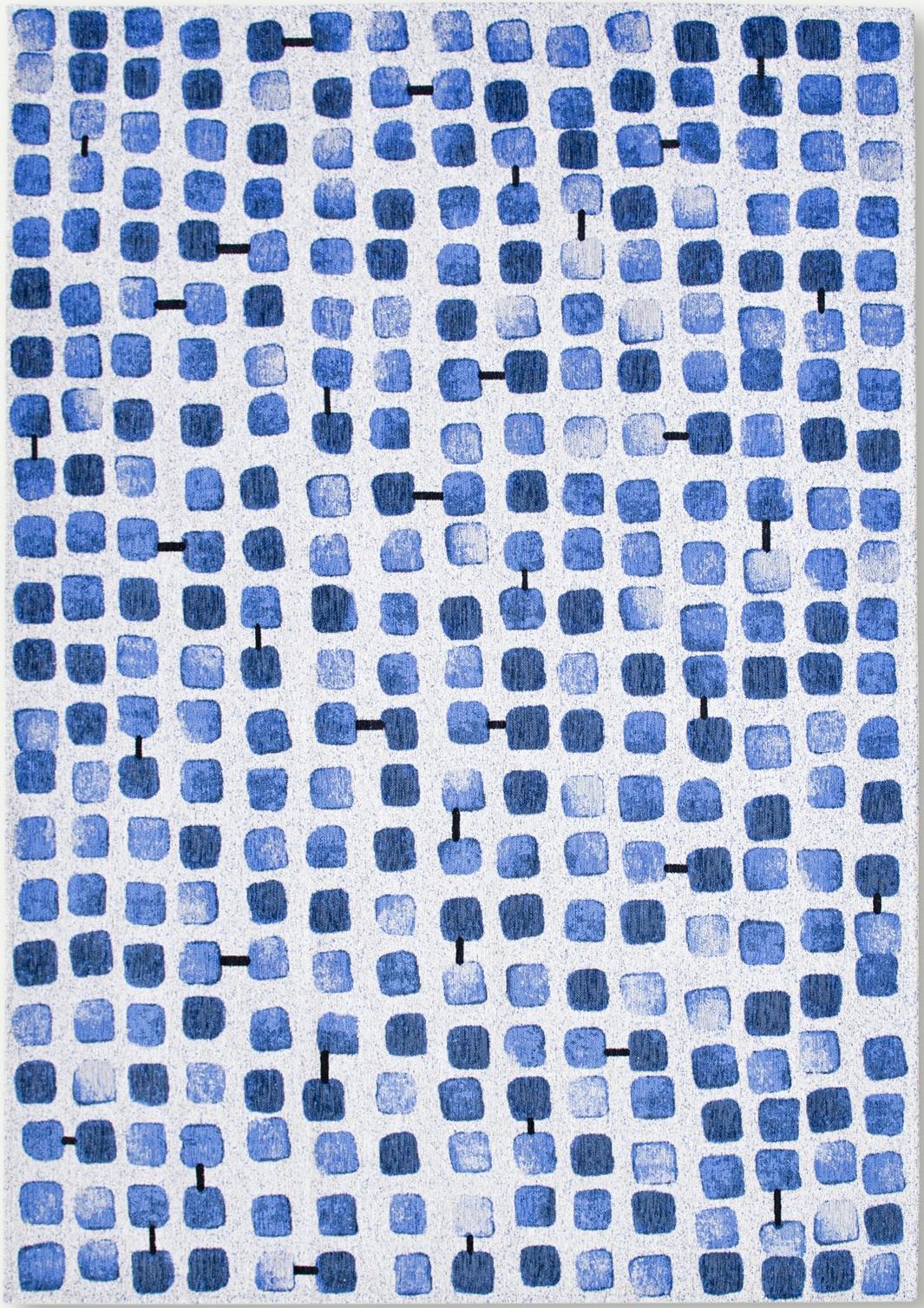 Современный ковер Amparo Blues | Размер: 140 x 200 см