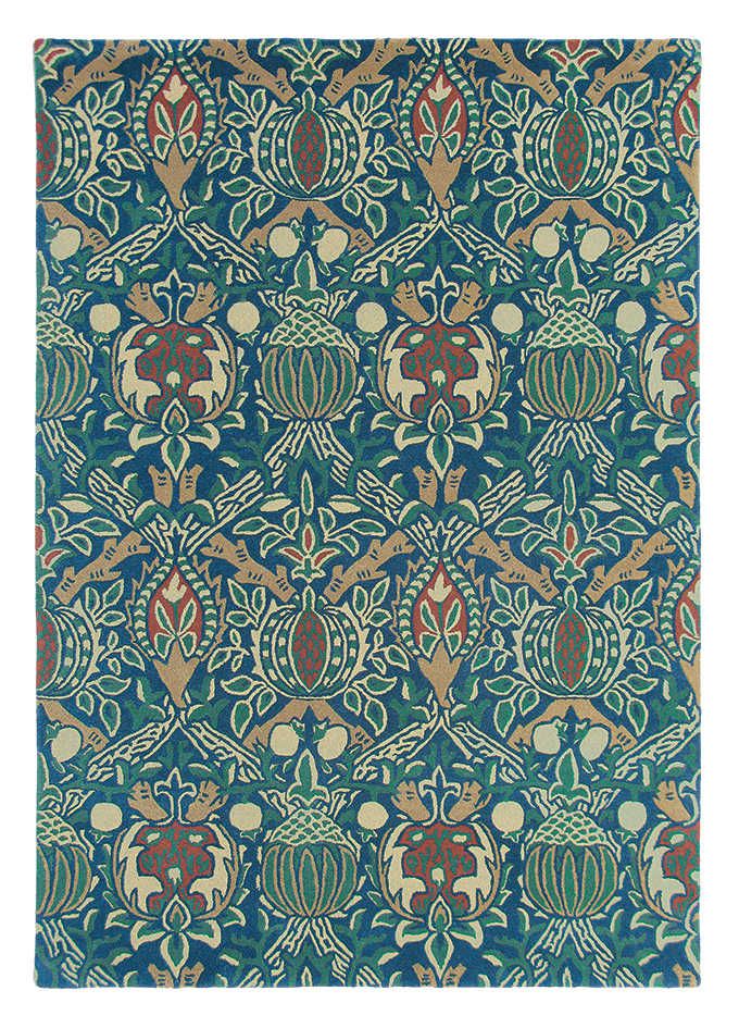Килим Granada Indigo/Red ☞ Розмір: 140 x 200 см
