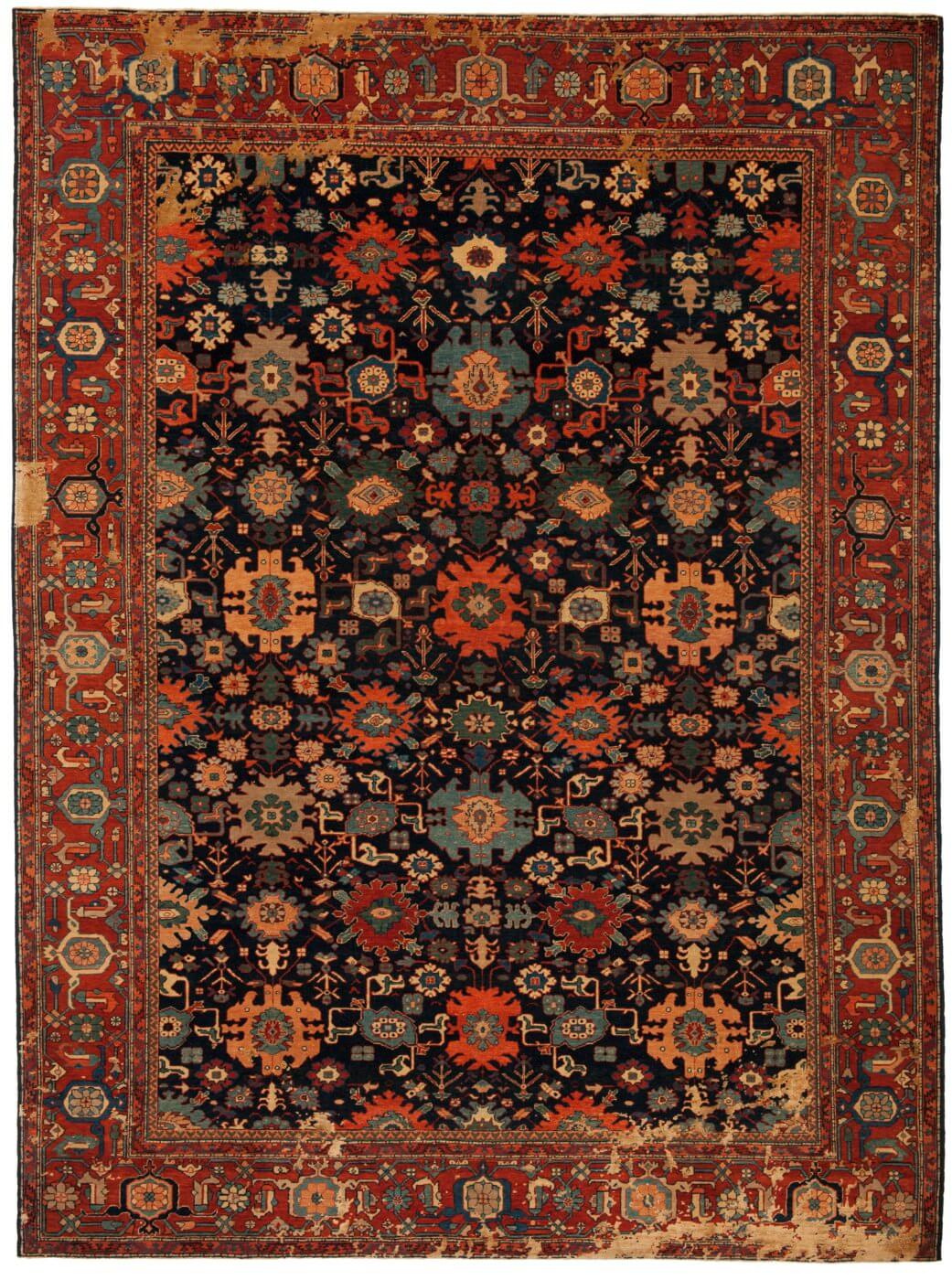 Ковер эксклюзивный Bidjar Kingscross Little Rocked Gold Silk