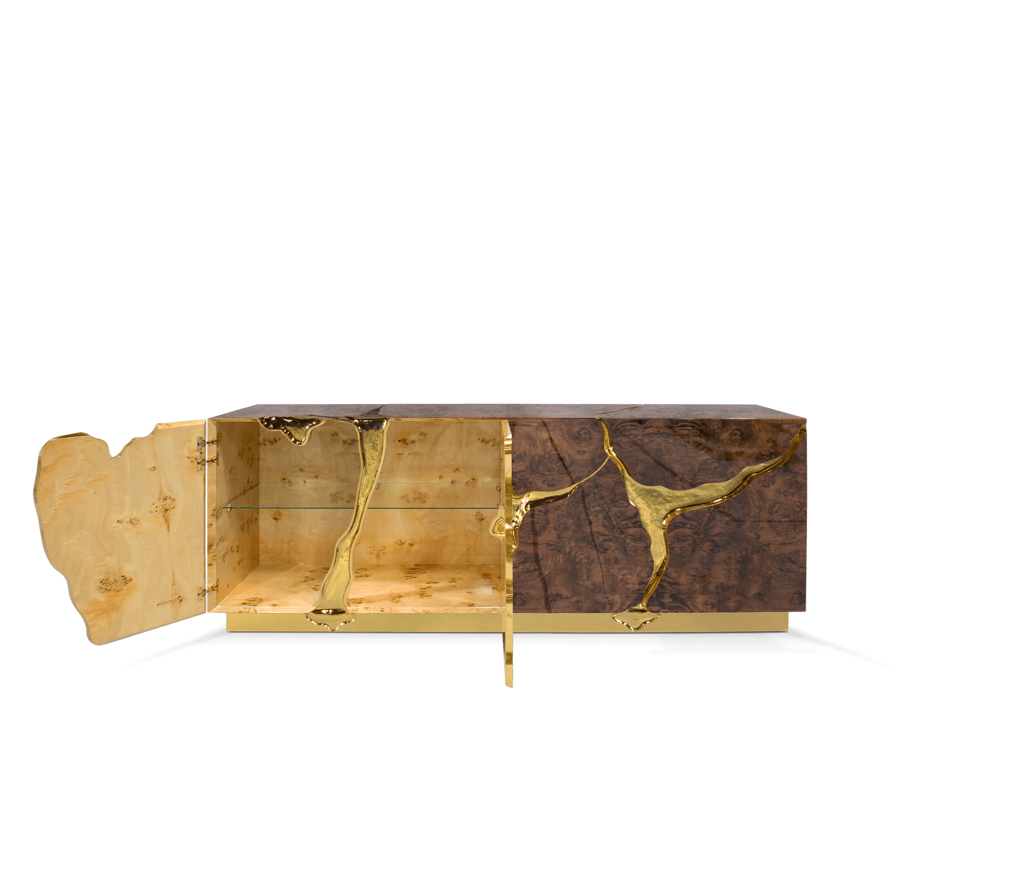Тумба Fissure Walnut
