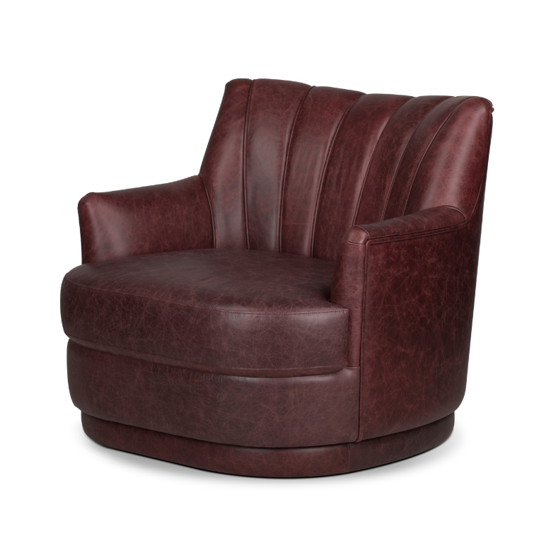 Одноместный кожаный диван Leather