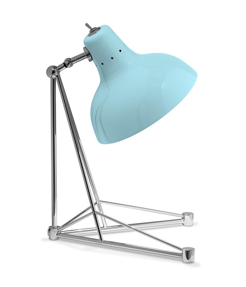 Celestia Blue Desk Lamp