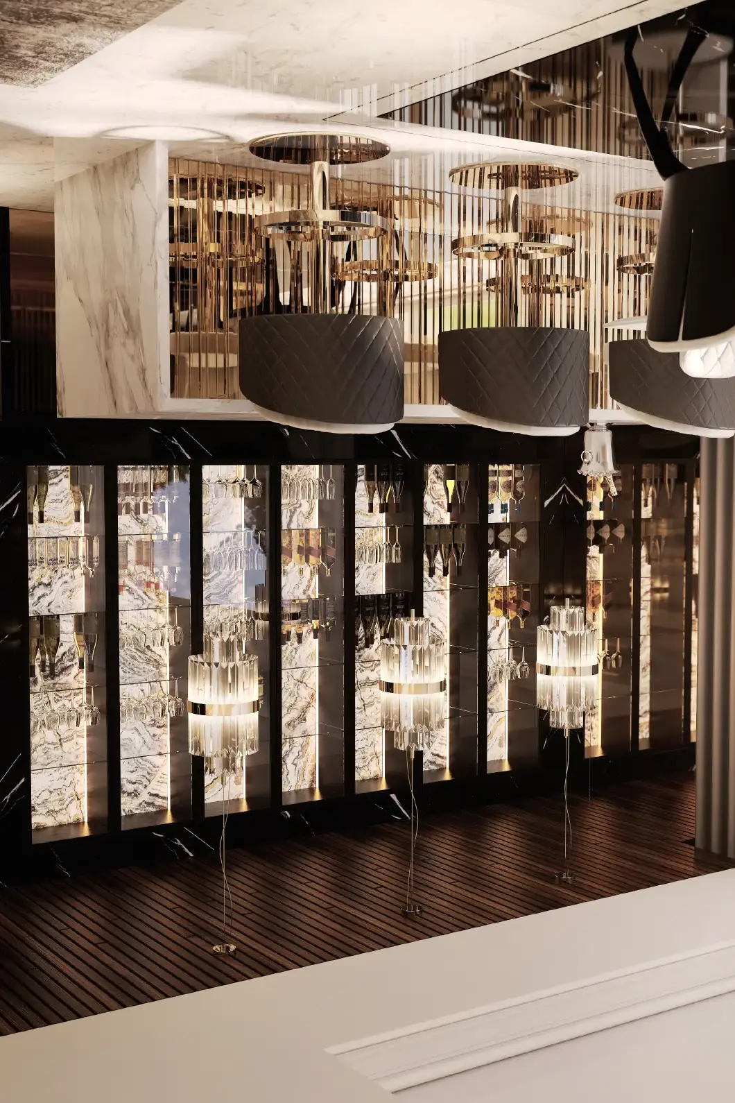 Поворотний барний стілець Luxe
