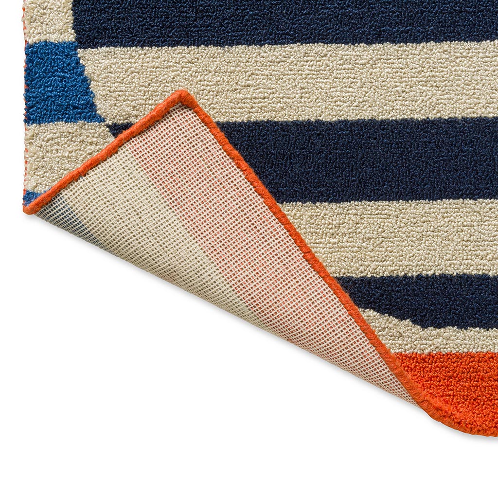 Килим вуличний Striped Branch Azure | Розмір: 250 x 350 см