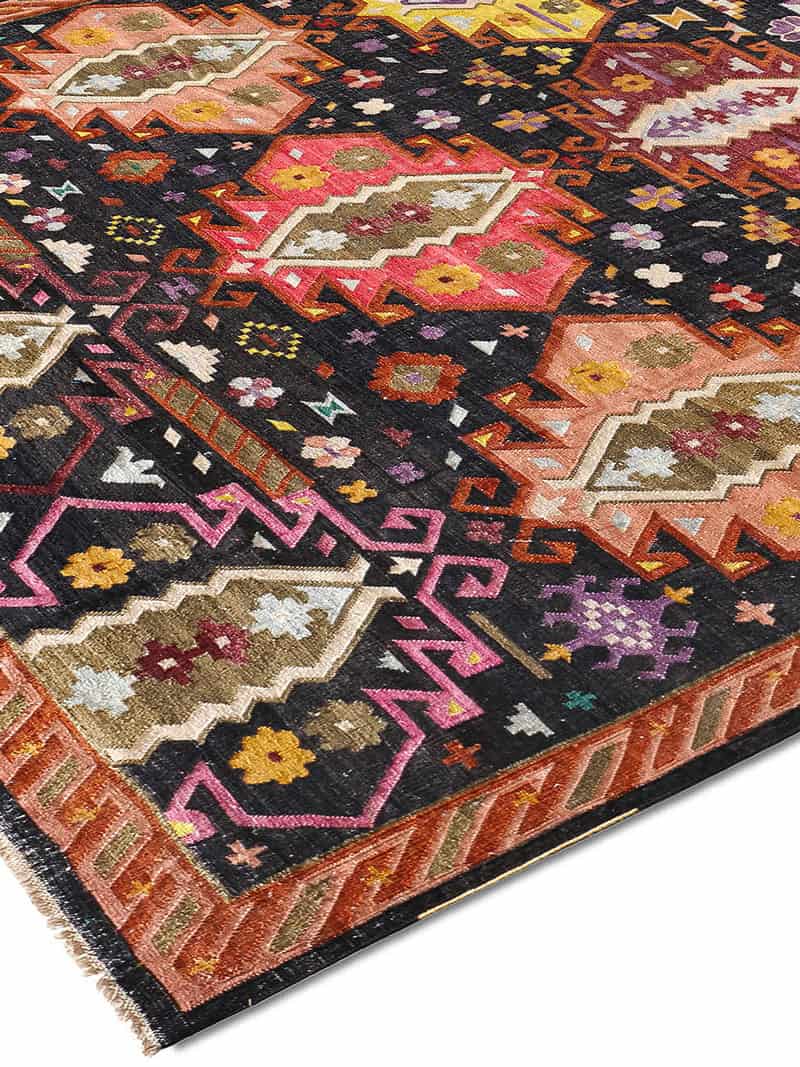 Ексклюзивний килим ручної роботи Flatweave | Розмір: 183 x 274 см